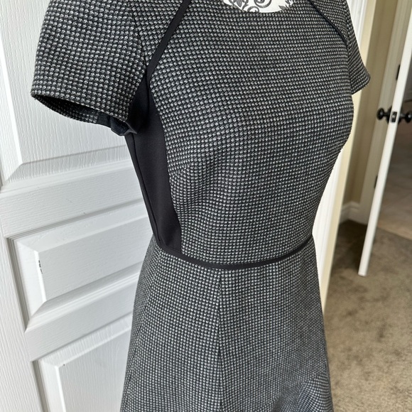 J. Crew Dresses & Skirts - Darling black and gray JCrew dress. Size 2